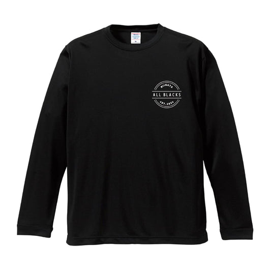 野球 オリジナルチームTシャツ 新潟市 草野球チーム NIIGATA ALL BLACKS様