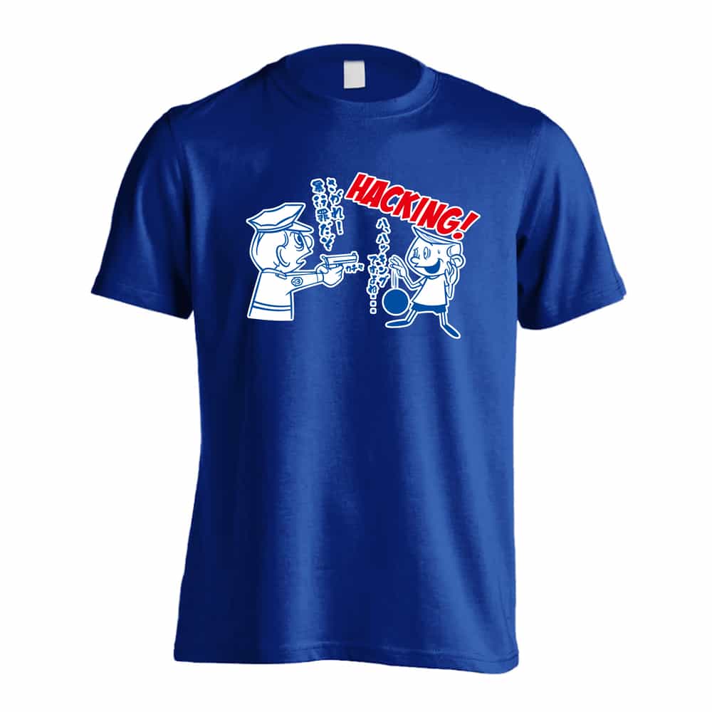 コミック風 ハッキング？ | ハンドボール | ハンドボールTシャツ