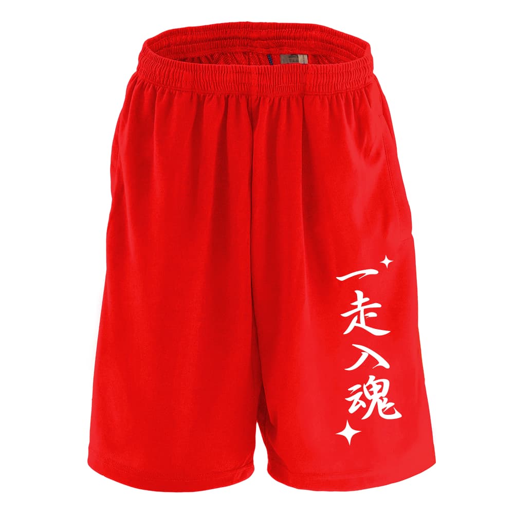 YYギャクソウハーフパンツ　レッド　Lサイズ　中古品 一走入魂 | AW スポーツ | 陸上競技ハーフパンツ ドライ 練習着 | 陸上