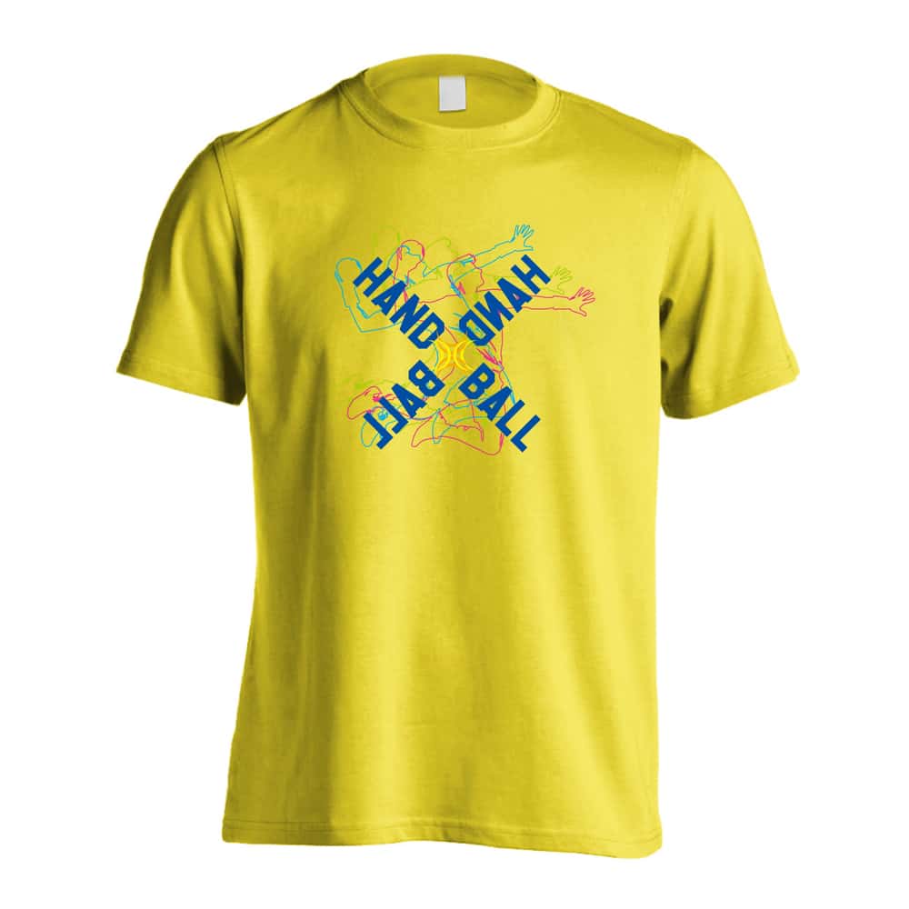 ネオンスタイルのクロスHANDBALL | AW スポーツ | ハンドボールTシャツ