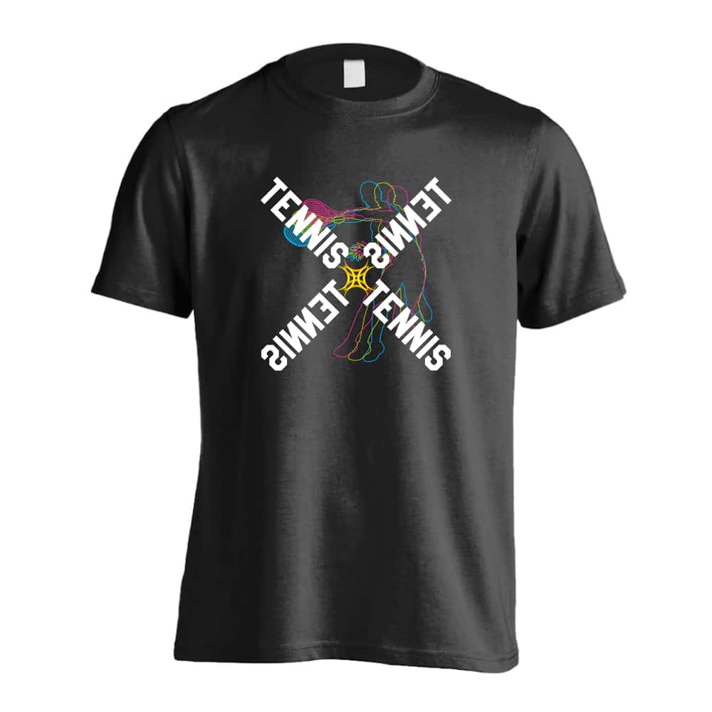 ネオンスタイルのクロスTENNIS | AW スポーツ | テニスTシャツ ドライ