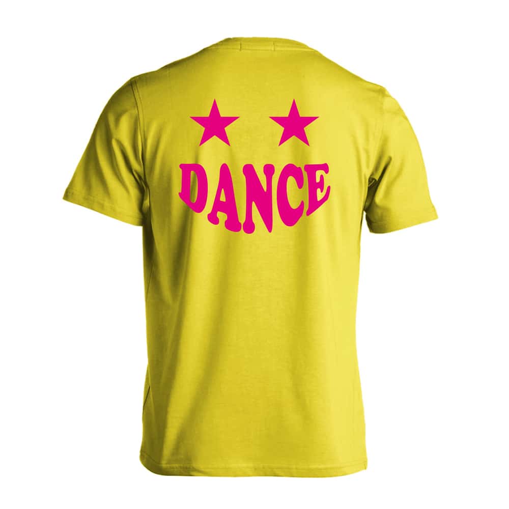 ＃デジタルプリント　スターダンス スマイルダンススター | AW スポーツ | ダンス Tシャツ ドライ 半袖