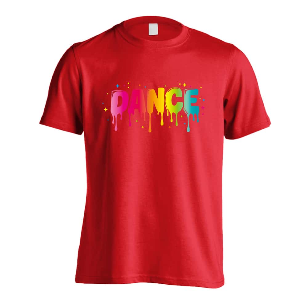 カラフルドリップDANCE | AW スポーツ | ダンス Tシャツ ドライ 半袖