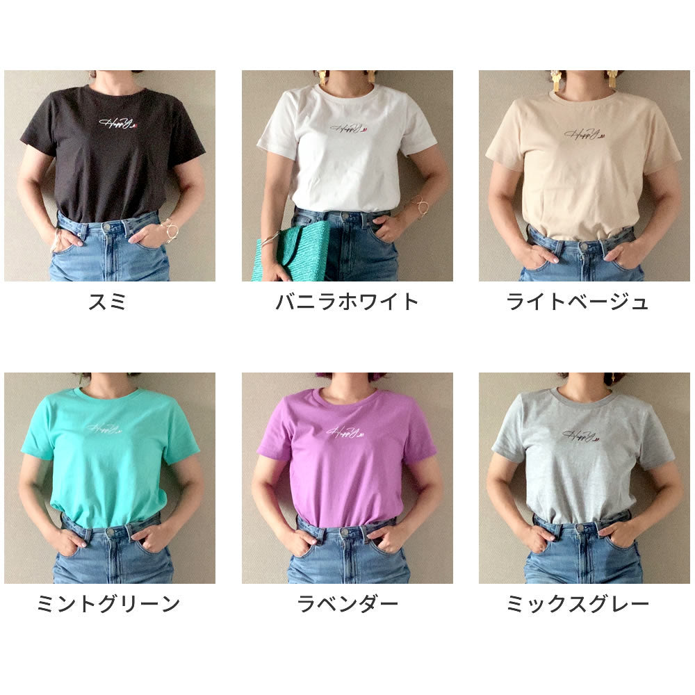 HappY ハイヒール Tシャツ ADORA5001-HAPPY001