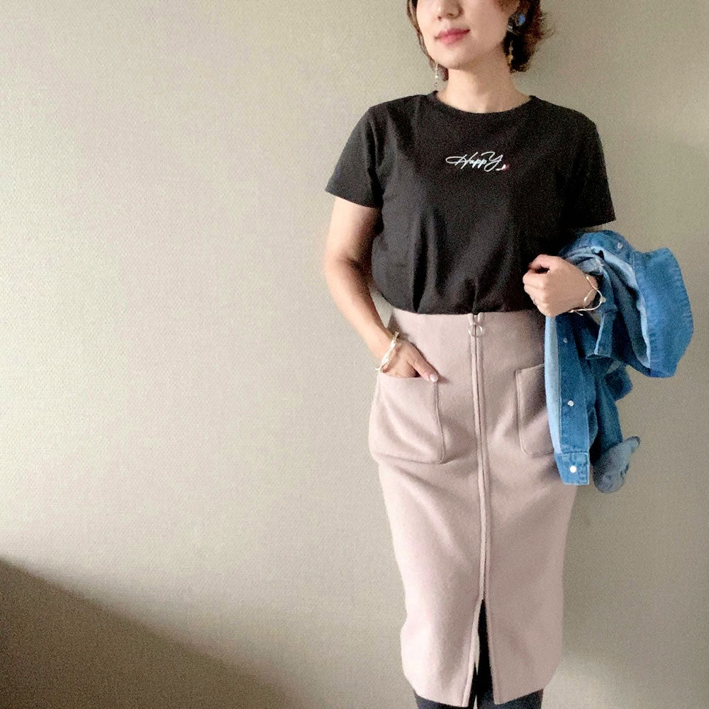 HappY ハイヒール Tシャツ ADORA5001-HAPPY001