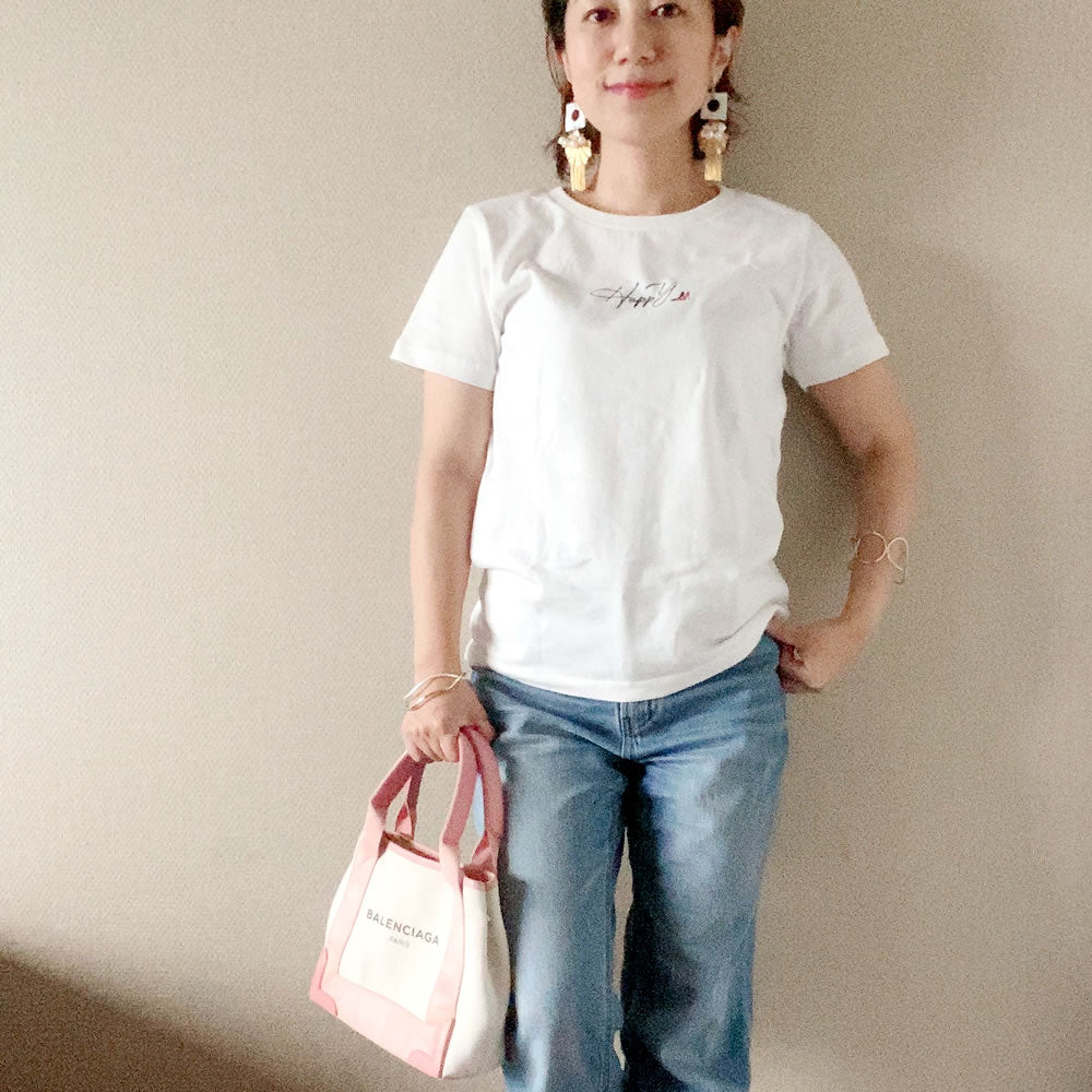 HappY ハイヒール Tシャツ ADORA5001-HAPPY001