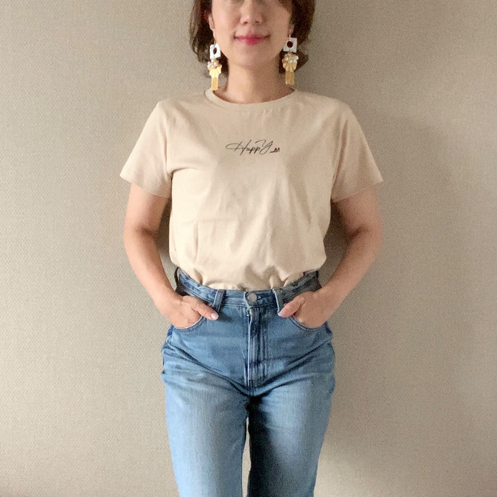 HappY ハイヒール Tシャツ ADORA5001-HAPPY001