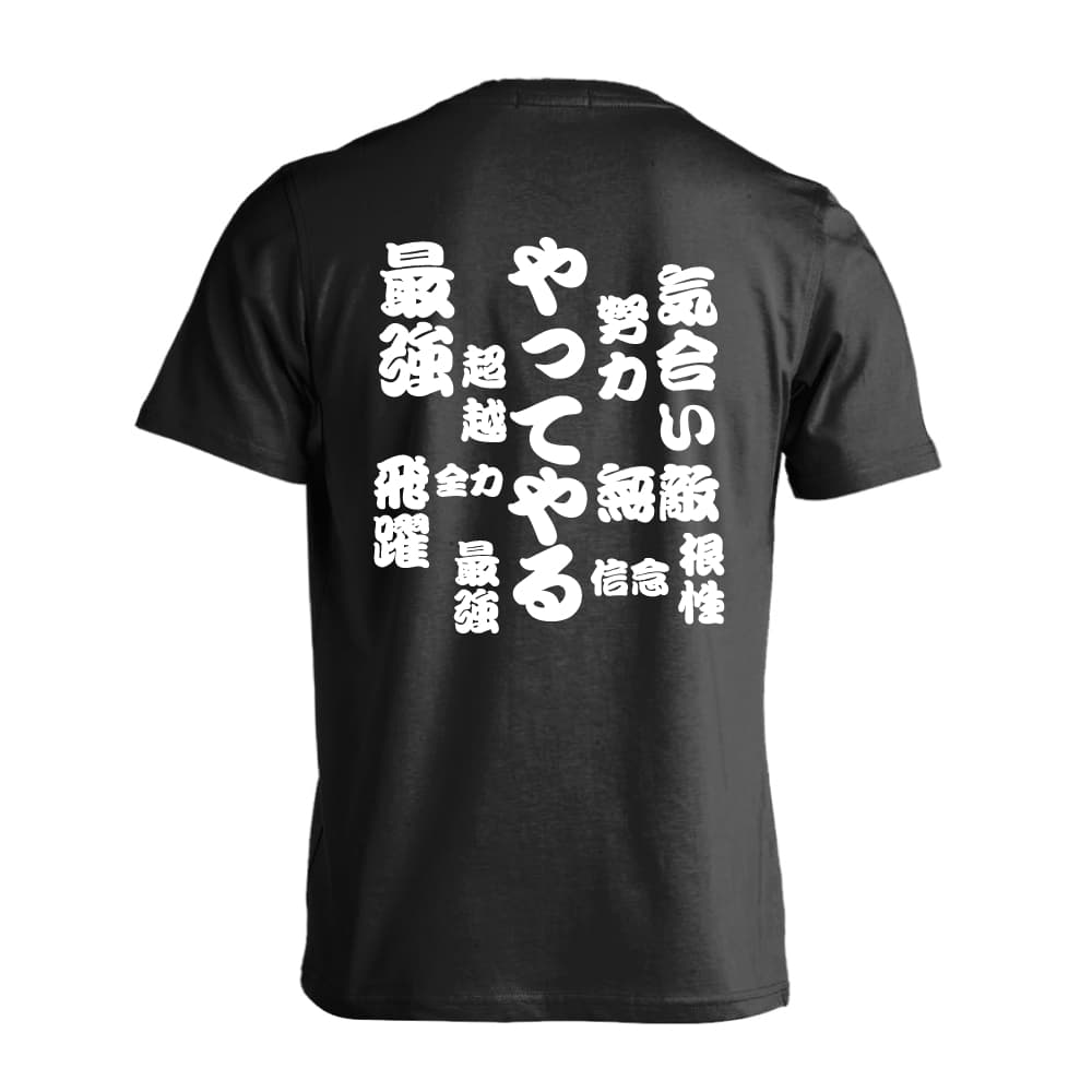 やってやる バドミントンTシャツ 半袖プレミアムドライ 練習着 AW