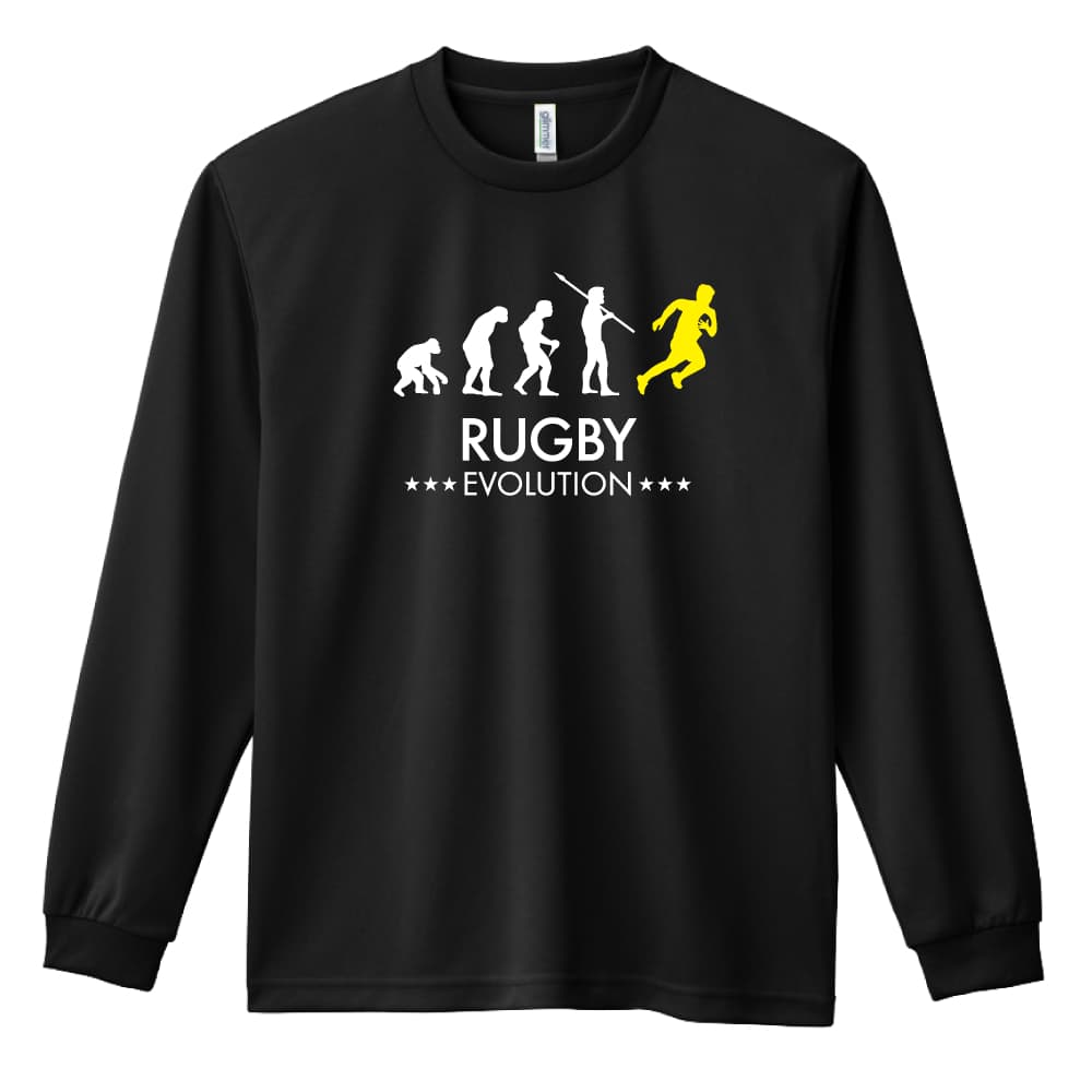 ラグビーエボリューション ラグビー ロングTシャツ ドライ 練習