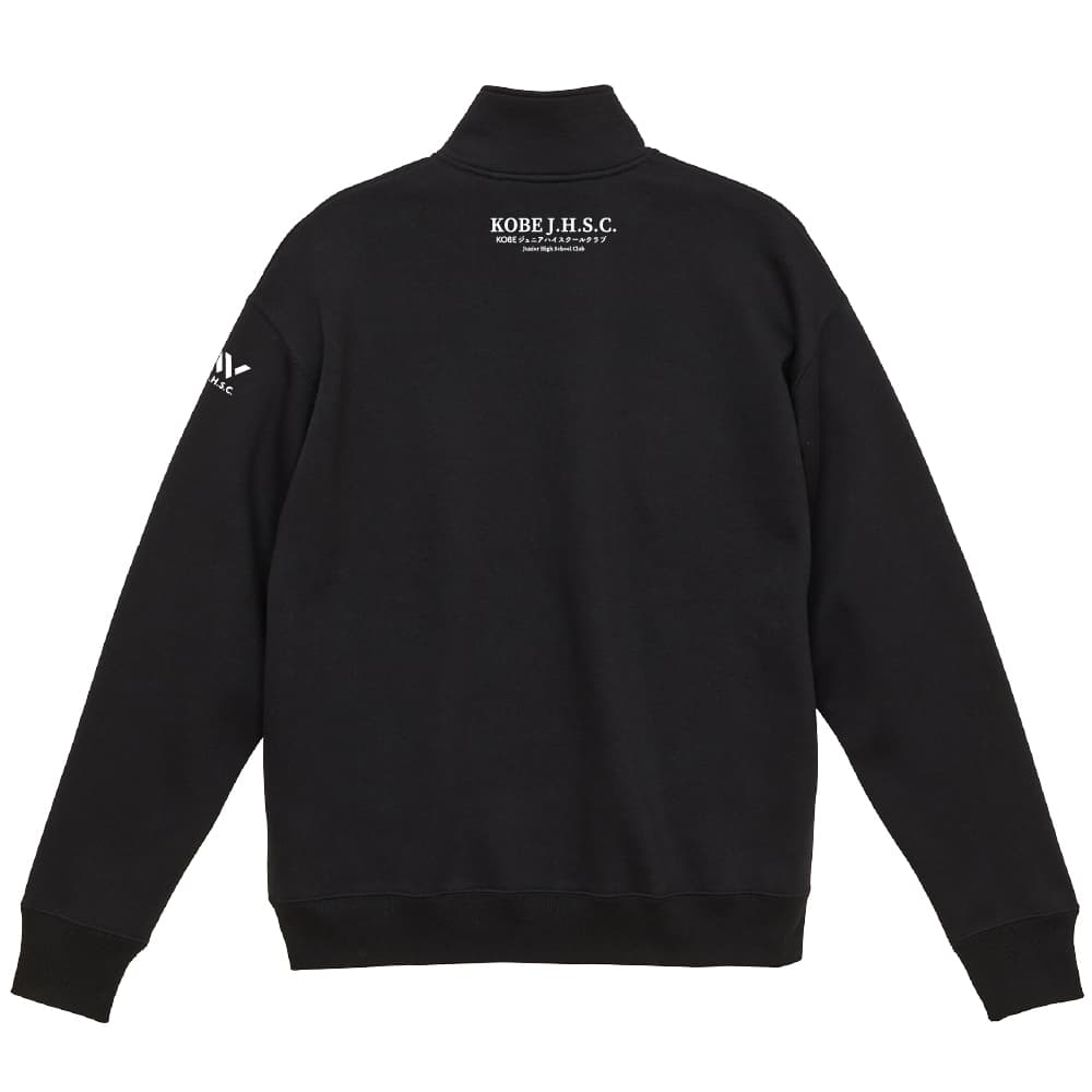 KOBEジュニアハイスクールクラブ スウェット 部活動変革 ハーフジップ スウェット(裏起毛) AW-KOBEJHSC-HZPSW-5788