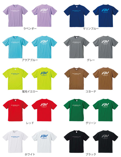 ARTWORKS-KOBE タイプロゴTシャツ ドライ 半袖 練習着 AW-MS0001-TS-DRY