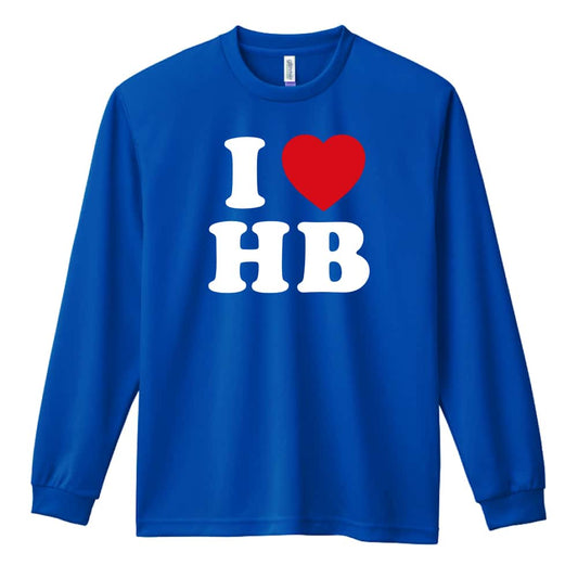 ハンドボール I LOVE HandBall 吸水速乾ドライロングTシャツ