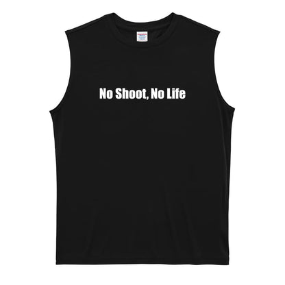 サッカー No Shoot, No Life リサイクルポリエステル ノースリーブシャツ