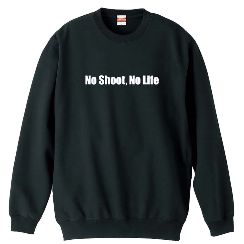 サッカー No Shoot, No Life 裏パイルスウェットトレーナー