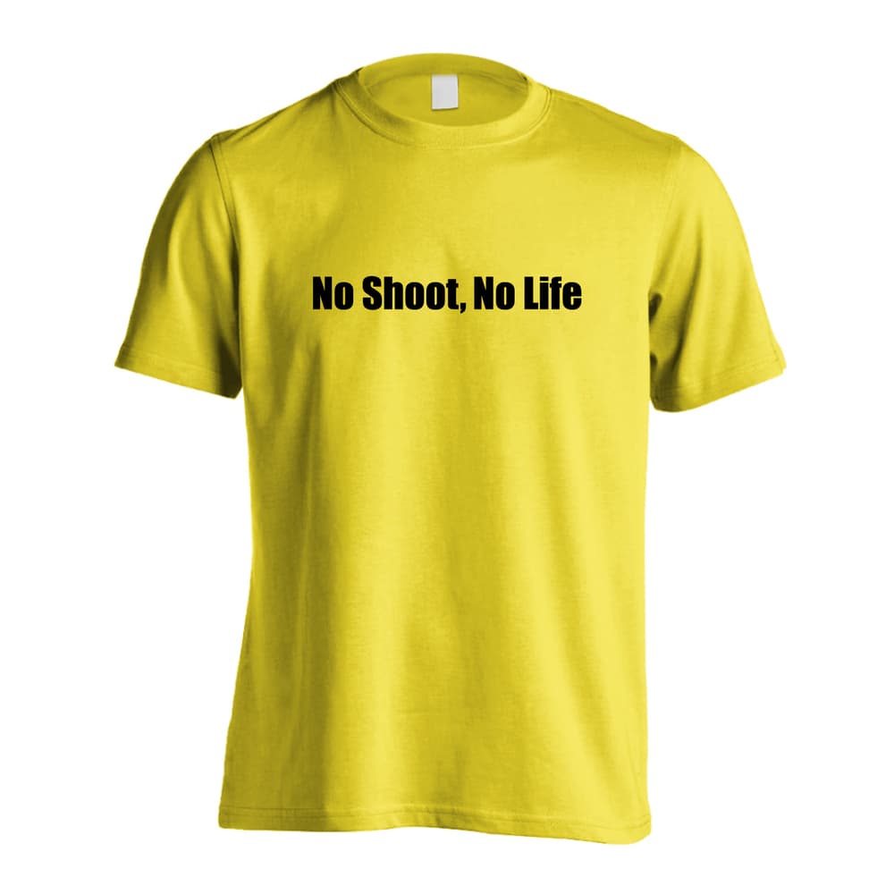 サッカー No Shoot, No Life 吸水速乾ドライTシャツ