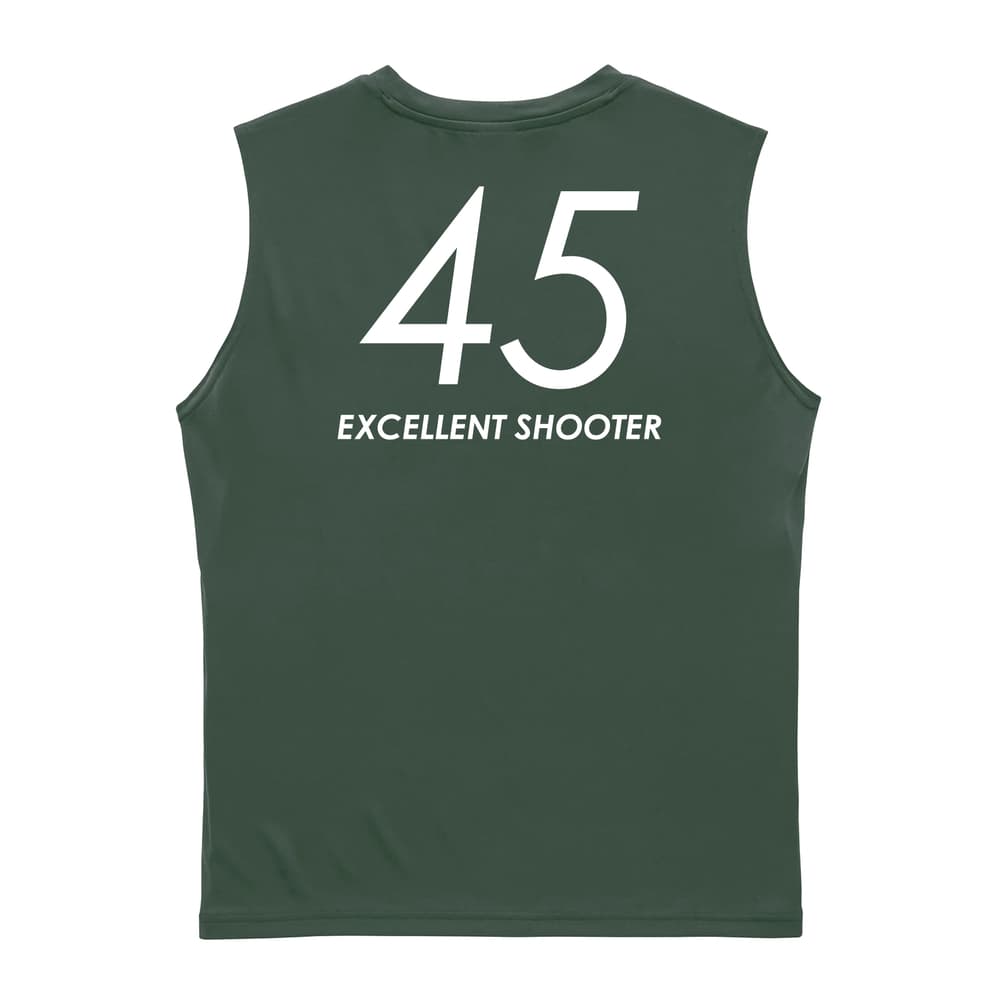 ハンドボール 45 EXCELLENT SHOOTER リサイクルポリエステル ノースリーブシャツ