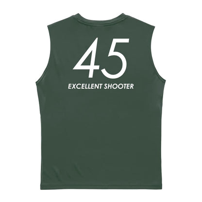 ハンドボール 45 EXCELLENT SHOOTER リサイクルポリエステル ノースリーブシャツ