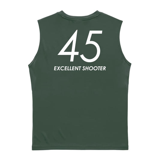 ハンドボール 45 EXCELLENT SHOOTER リサイクルポリエステル ノースリーブシャツ
