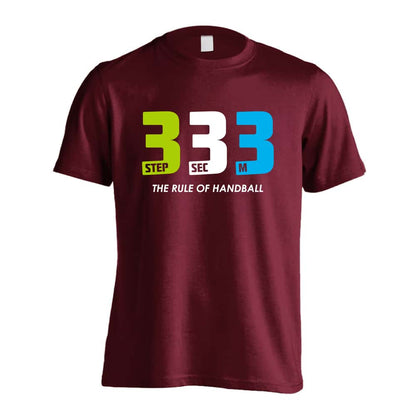 ハンドボール ハンドのルール 3歩3秒3メートル 吸水速乾ドライTシャツ