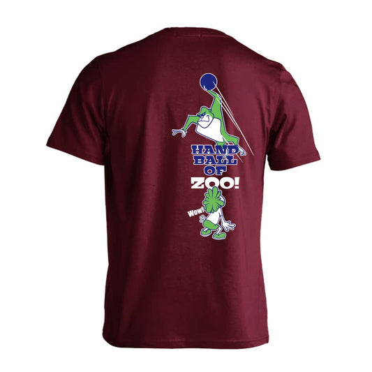 ハンドボール HANDBALL OF ZOO! ジャンピングゴリラ 吸水速乾ドライTシャツ