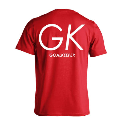 ハンドボール GK GOALKEEPER シンプルポジションロゴ 吸水速乾ドライTシャツ