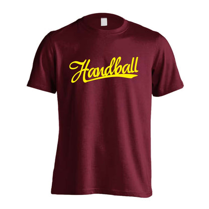 ハンドボール ベースボールロゴ風 Handball 吸水速乾ドライTシャツ