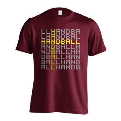 ハンドボール デジタルテキストな HANDBALL 吸水速乾ドライTシャツ