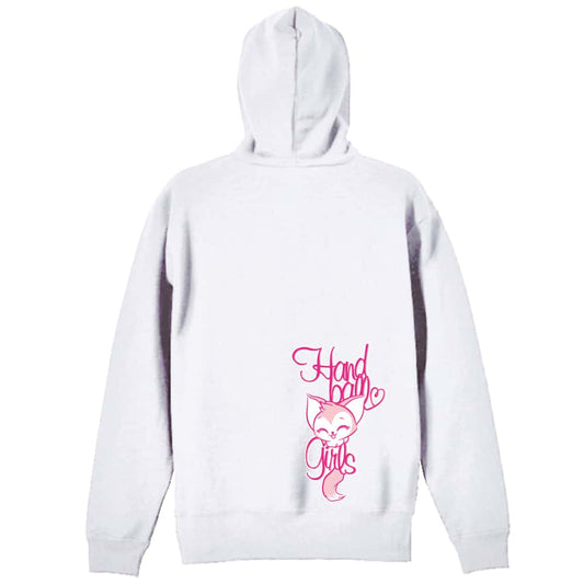 ハンドボール Handball Girls Cat 裏パイルプルオーバーパーカー
