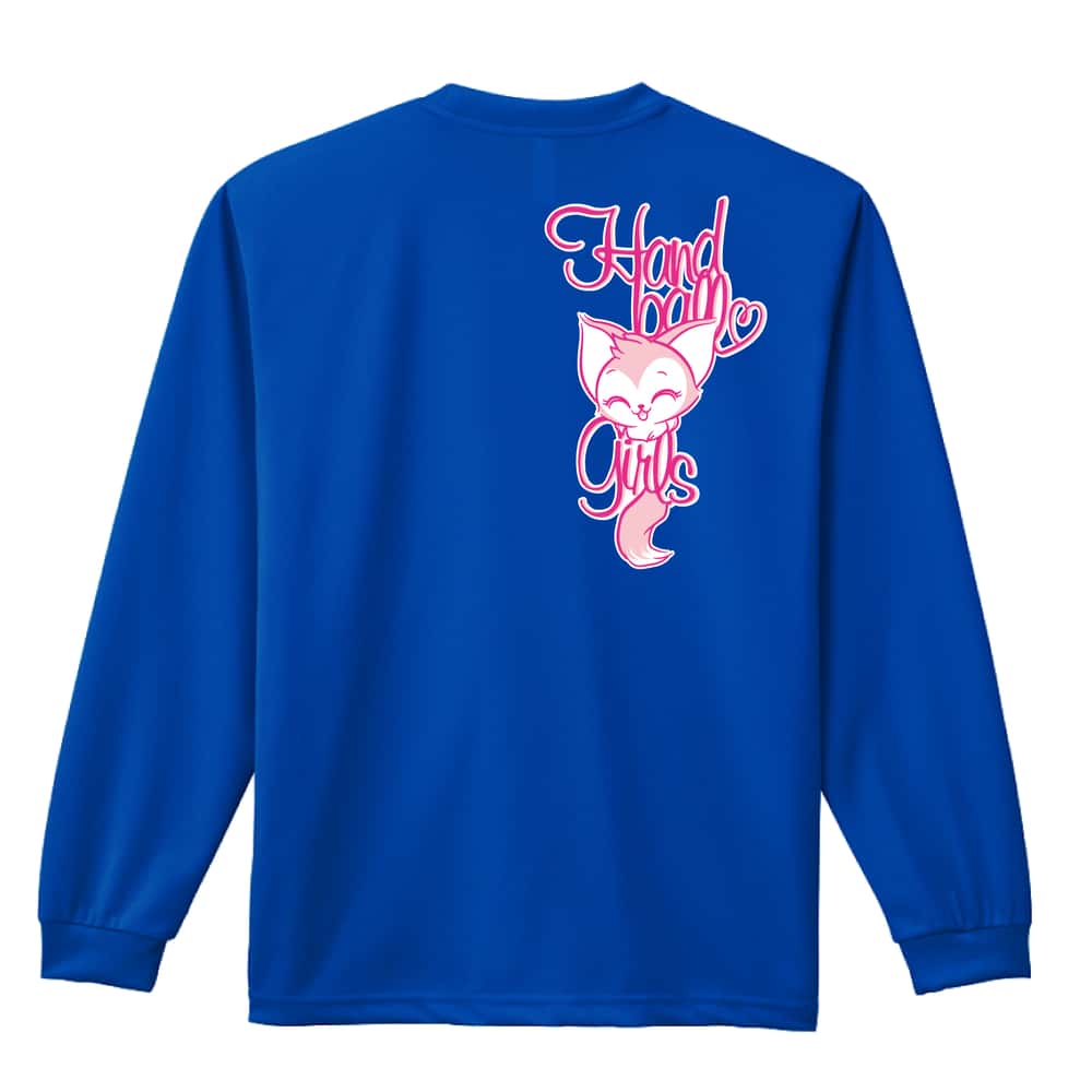 ハンドボール Handball Girls Cat 吸水速乾ドライロングTシャツ