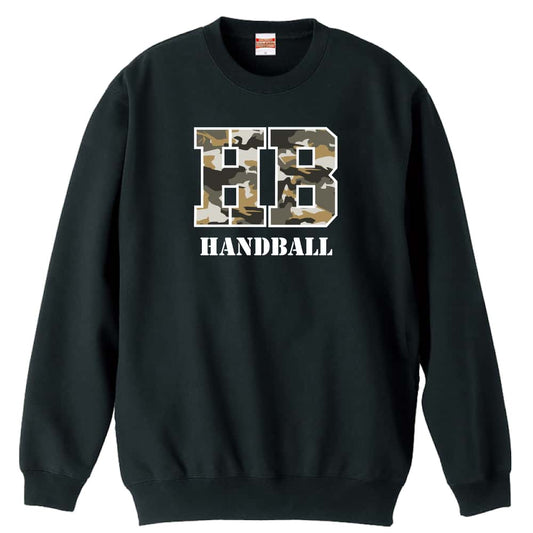 ハンドボール ミリタリー風 Handball 裏パイルスウェットトレーナー