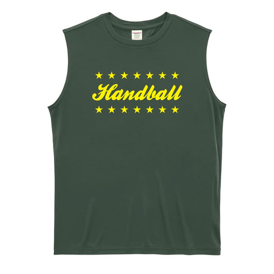 ハンドボール 映画オープニング風 Handball リサイクルポリエステル ノースリーブシャツ