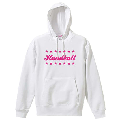 ハンドボール 映画オープニング風 Handball 裏パイルプルオーバーパーカー
