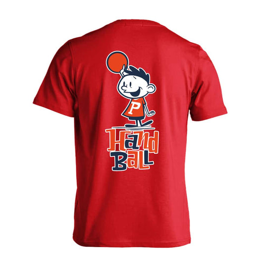 ハンドボール ハンドボールカートゥーン 投げまーす編 吸水速乾ドライTシャツ