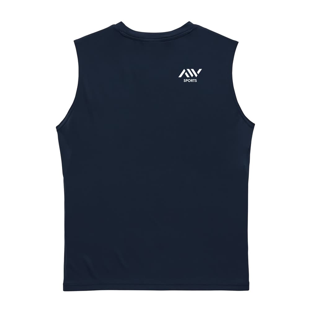 ハンドボール スナイパー どこからでも狙えます リサイクルポリエステル ノースリーブシャツ 背面デザイン