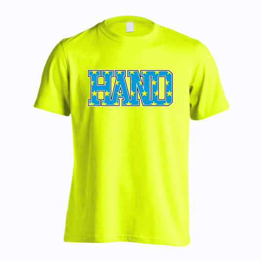ハンドボール アメリカンテイストな HAND 吸水速乾ドライTシャツ