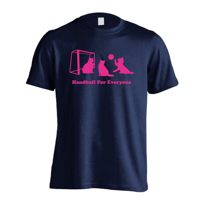 ハンドボール ネコたちのハンドボール 吸水速乾ドライTシャツ