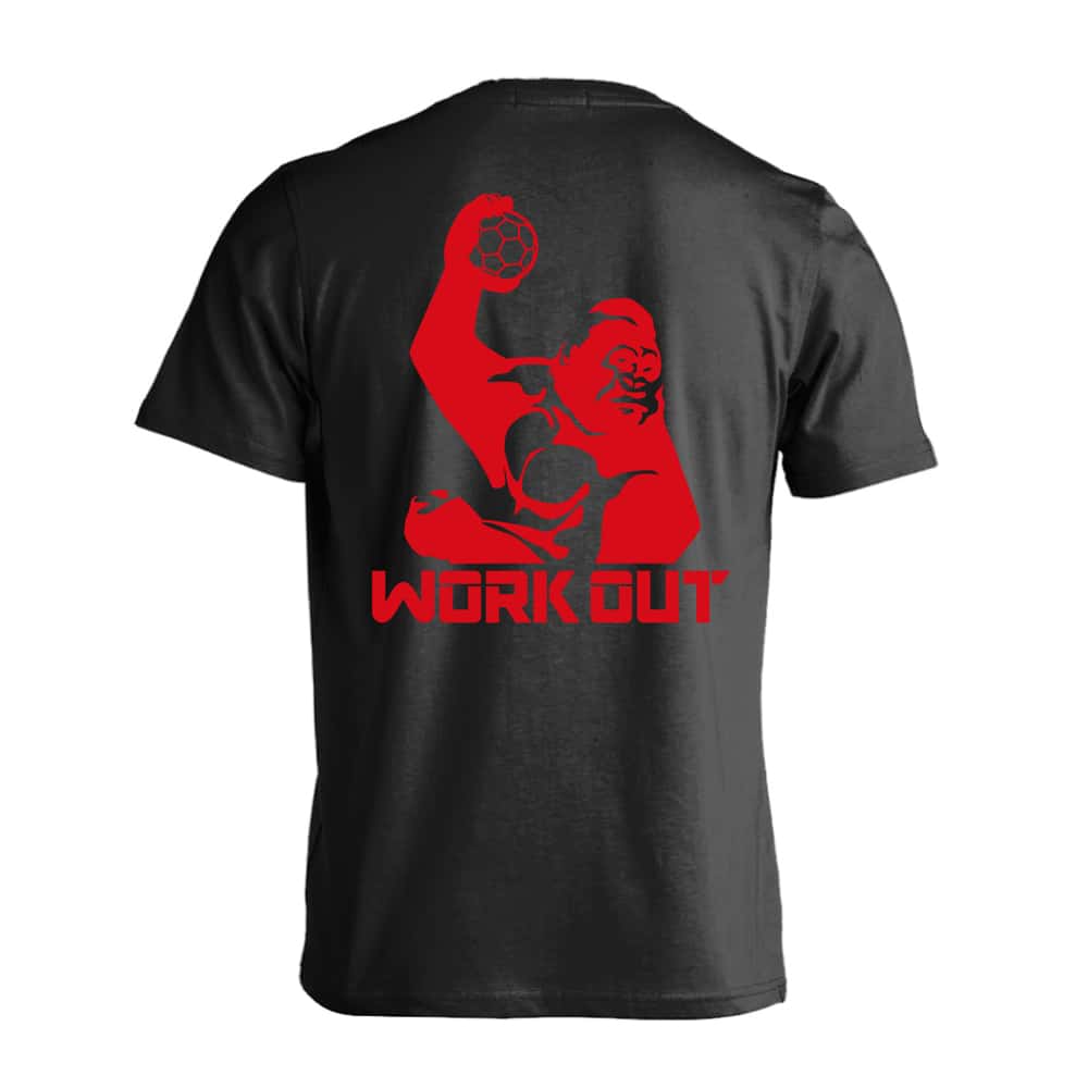 ハンドボール ゴリラワークアウト ハンドボール 吸水速乾ドライTシャツ