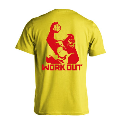 ハンドボール ゴリラワークアウト ハンドボール 吸水速乾ドライTシャツ