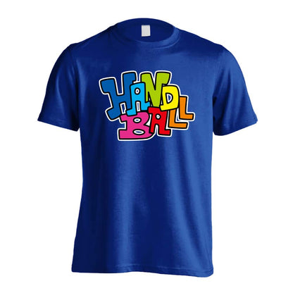 ハンドボール ファンキーな レインボーハンドボール 吸水速乾ドライTシャツ