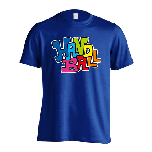 ハンドボール ファンキーな レインボーハンドボール 吸水速乾ドライTシャツ