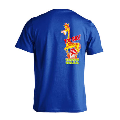 ハンドボール HANDBALL OF ZOO! 大きすぎるキリン 吸水速乾ドライTシャツ