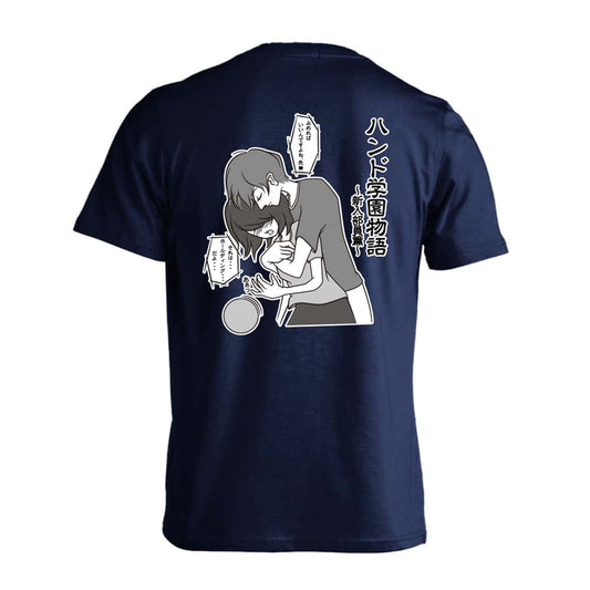 ハンドボール 胸キュン少女漫画 ハンド学園物語 新入部員編 吸水速乾ドライTシャツ