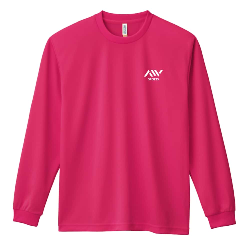 ハンドボール 送球馬鹿 吸水速乾ドライロングTシャツ 前面デザイン