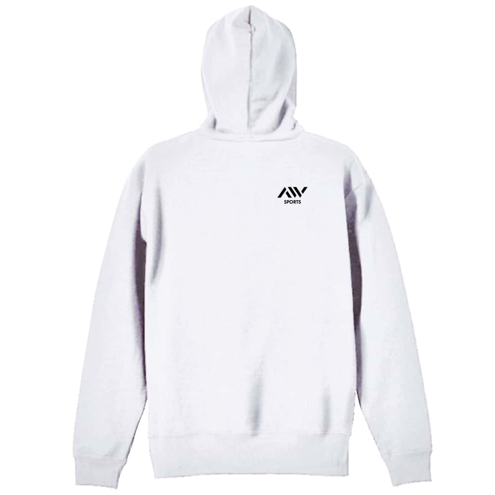 ハンドボール No Handball, No Life シルエット 裏パイルプルオーバーパーカー 背面デザイン