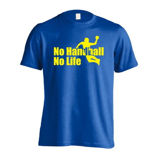 ハンドボール No Handball, No Life シルエット 吸水速乾ドライTシャツ