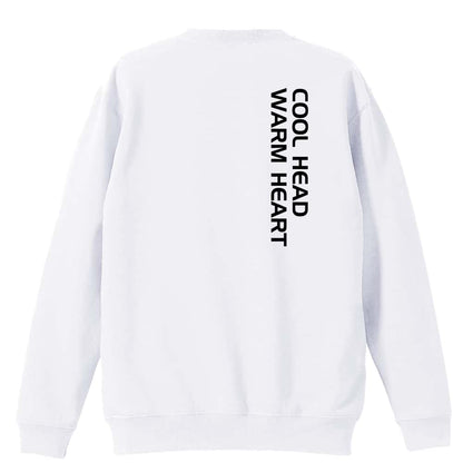 COOL HEAD, WARM HEART 裏パイルスウェットトレーナー