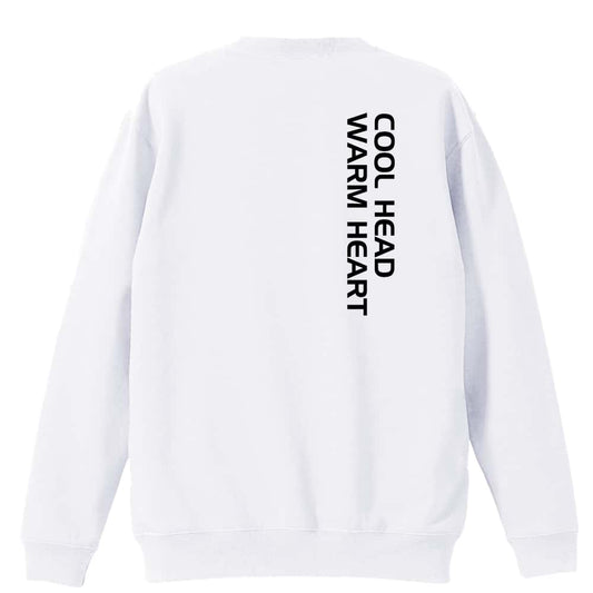 COOL HEAD, WARM HEART 裏パイルスウェットトレーナー