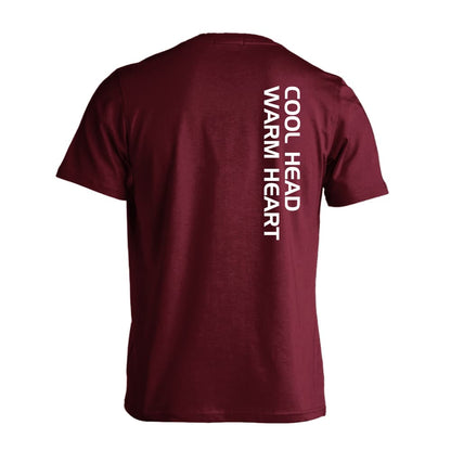 COOL HEAD, WARM HEART 吸水速乾ドライTシャツ