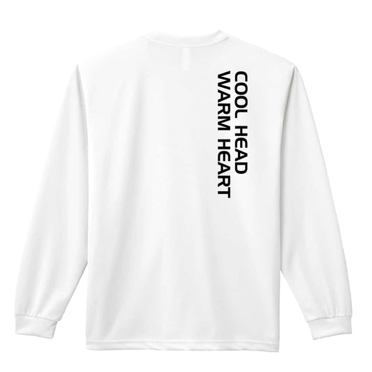COOL HEAD, WARM HEART 吸水速乾ドライロングTシャツ