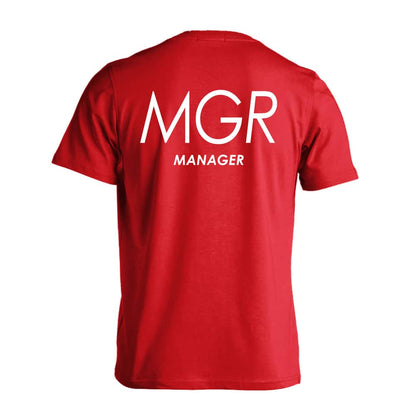 ハンドボール MGR MANAGER ポジションデザイン 吸水速乾ドライTシャツ